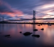 Scotland_14 Forth Road Bridge Sunset