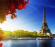 World_83 Seine in Paris with Eiffel Tower, France